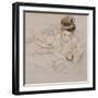 Mother and Child-Paul Cesar Helleu-Framed Giclee Print