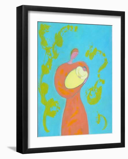 Mother and Child-Marie Bertrand-Framed Giclee Print