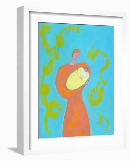 Mother and Child-Marie Bertrand-Framed Giclee Print