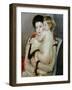 Mother and Child-Mary Cassatt-Framed Giclee Print