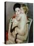 Mother and Child-Mary Cassatt-Stretched Canvas