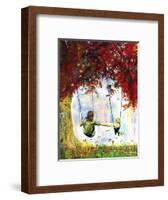 Mother And Child-Ata Alishahi-Framed Giclee Print