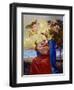 Mother and Child-Hal Frenck-Framed Giclee Print