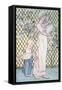 Mother and Child-Kate Greenaway-Framed Stretched Canvas