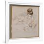 Mother and Child-Paul Cesar Helleu-Framed Giclee Print