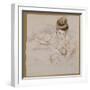 Mother and Child-Paul Cesar Helleu-Framed Giclee Print