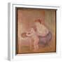 Mother and Child-Pierre-Auguste Renoir-Framed Giclee Print