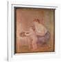 Mother and Child-Pierre-Auguste Renoir-Framed Giclee Print