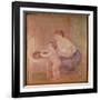 Mother and Child-Pierre-Auguste Renoir-Framed Giclee Print