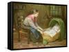 Mother and Child-Cornelis de Vos-Framed Stretched Canvas