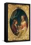 Mother and Child-Francois Boucher-Framed Stretched Canvas