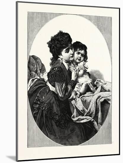 Mother and Child-null-Mounted Giclee Print