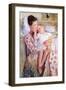 Mother and Child-Mary Cassatt-Framed Art Print