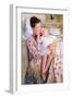 Mother and Child-Mary Cassatt-Framed Art Print