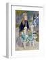 Mother and Children (La Promenade) by Pierre-Auguste Renoir-Fine Art-Framed Photographic Print