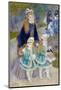 Mother and Children (La Promenade) by Pierre-Auguste Renoir-Fine Art-Mounted Photographic Print