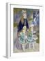 Mother and Children (La Promenade)-Pierre-Auguste Renoir-Framed Giclee Print