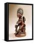 Mother and Children-Yoruba Culture-Framed Stretched Canvas