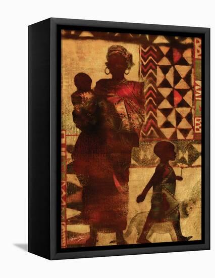 Mother and Children-Eric Yang-Framed Stretched Canvas