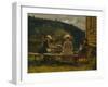 Mother and Cousins, 1889-Olaf Isaachsen-Framed Giclee Print