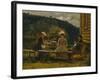 Mother and Cousins, 1889-Olaf Isaachsen-Framed Giclee Print