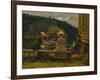 Mother and Cousins, 1889-Olaf Isaachsen-Framed Giclee Print