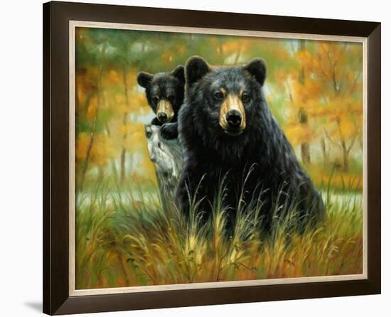 Mother and Cub-H^ Kendrick-Framed Art Print