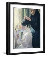 Mother and Daughter, 1879-Federico Zandomeneghi-Framed Giclee Print
