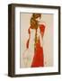 Mother and Daughter, c.1913-Egon Schiele-Framed Art Print