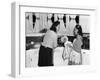 Mother and Daughter Doing Dishes-Philip Gendreau-Framed Photographic Print