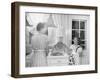 Mother and Daughter Doing Dishes-Philip Gendreau-Framed Photographic Print