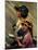 Mother and Daughter Singing in Church-Norman Rockwell-Mounted Giclee Print