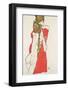 Mother and Daughter-Egon Schiele-Framed Giclee Print