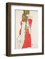 Mother and Daughter-Egon Schiele-Framed Giclee Print