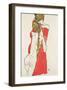 Mother and Daughter-Egon Schiele-Framed Giclee Print