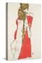 Mother and Daughter-Egon Schiele-Stretched Canvas