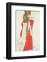 Mother and Daughter-Egon Schiele-Framed Art Print