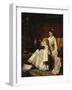 Mother and Daughter-Jan Frederick Portielje-Framed Giclee Print