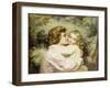 Mother and Daughter-Thomas Benjamin Kennington-Framed Giclee Print