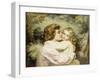 Mother and Daughter-Thomas Benjamin Kennington-Framed Giclee Print