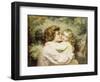 Mother and Daughter-Thomas Benjamin Kennington-Framed Giclee Print