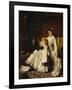 Mother and Daughter-Jan Frederick Portielje-Framed Giclee Print