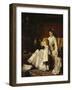 Mother and Daughter-Jan Frederick Portielje-Framed Giclee Print