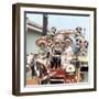 Mother and Daughters as Tourists in Tijuana, Mexico, Ca. 1967-null-Framed Photographic Print