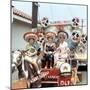Mother and Daughters as Tourists in Tijuana, Mexico, Ca. 1967-null-Mounted Photographic Print