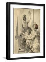 Mother and Her Family in the Country, 1806-1807-Henry Fuseli-Framed Premium Giclee Print