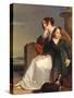 Mother and Son, 1840 (Oil on Canvas)-Thomas Sully-Stretched Canvas