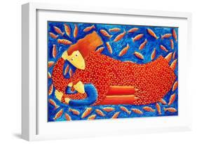 Mother and Son, 2003-Julie Nicholls-Framed Giclee Print