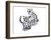 Mother and Son (Arabian Leopards), 2008-Mark Adlington-Framed Giclee Print