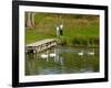 Mother and Son on Saone River, France-Lisa S. Engelbrecht-Framed Photographic Print